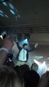 Passion Pit in concert.